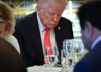 Trump Takes Part In Easter Prayer Dinner: ‘It Will Always Be ‘In God We Trust’’
