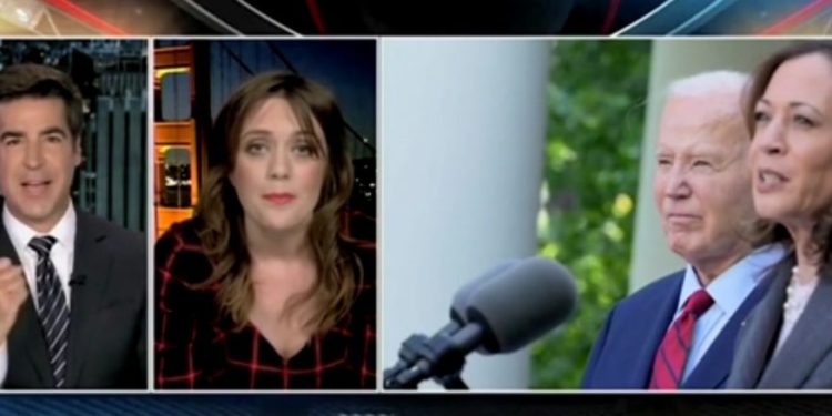 Former Democratic Campaign Operative’s Prediction About Kamala Makes Jesse Watters So Gleeful He Pumps Fist In Air