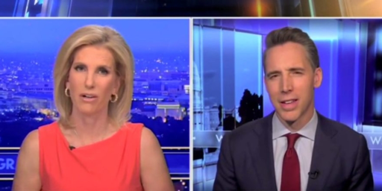 Josh Hawley Says Liberals ‘Going Crazy’ Because They Know Trump Is Right On China And Biden Wasn’t