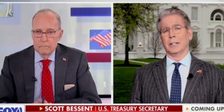 Larry Kudlow Presses Scott Bessent About How Administration Decided Trump Tariff Rates