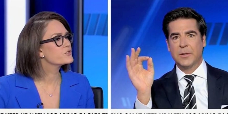‘You Can’t Get So Freaked Out’: Jesse Watters Triggers Democrat Strategist By Telling Her Not To Panic On Tariffs