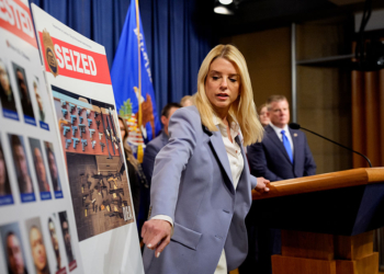 Pam Bondi Announces One of the Largest Fentanyl Busts in US History