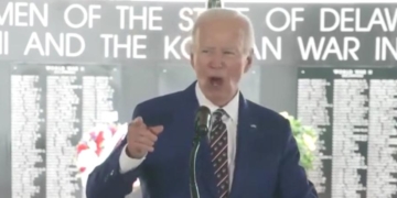 Biden Can’t Quite Stick Landing On Pronouncing Most Famous Line In Founding Document