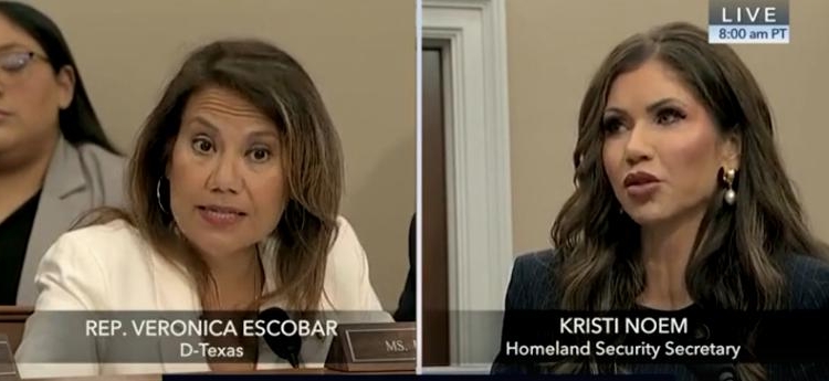 Dem Rep Talks Over Kristi Noem As She Attempts To Refute Claim That Trump Admin Deported US Children