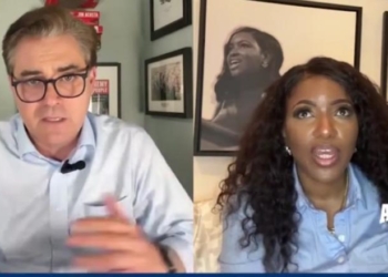 Jim Acosta, Jasmine Crockett Baselessly Petrified Trump Will Throw Her In The Slammer
