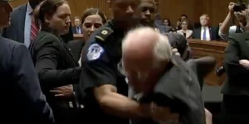Leftist Ice Cream Baron Removed By Law Enforcement For Interrupting RFK Jr. Hearing