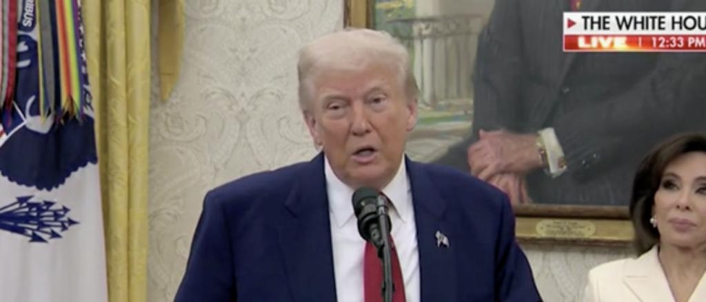 Trump Gives Lesson On Negotiation Tactics To Reporter Who Asked ‘Nasty Question’ About His Tariff Strategy
