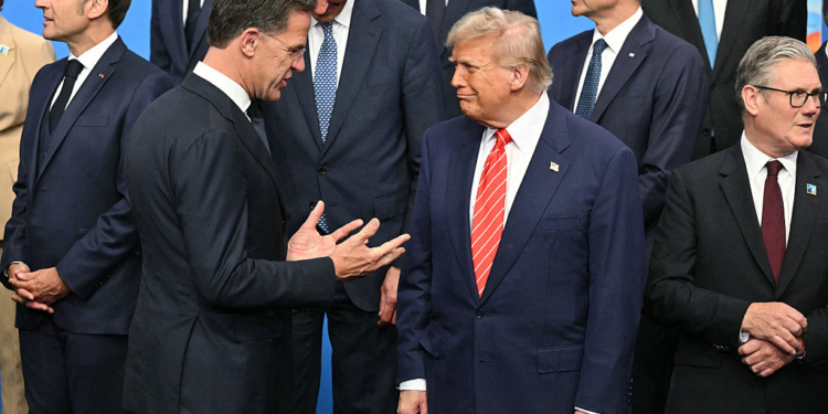 NATO Leader Lauds Trump as ‘Man of Strength’, ‘Man of Peace’