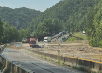 I-40 Closes In Smoky Mountains After Flooding And Rock Slides Cause Heavy Damage