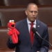 Elmo-Wielding Hakeem Jeffries Hits House Floor Attempting To Stop GOP From Scrapping PBS Funding