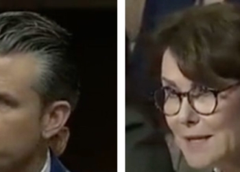 Jacky Rosen Gets Visibly Irked After Pete Hegseth Informs Her She Ran Out Of Time