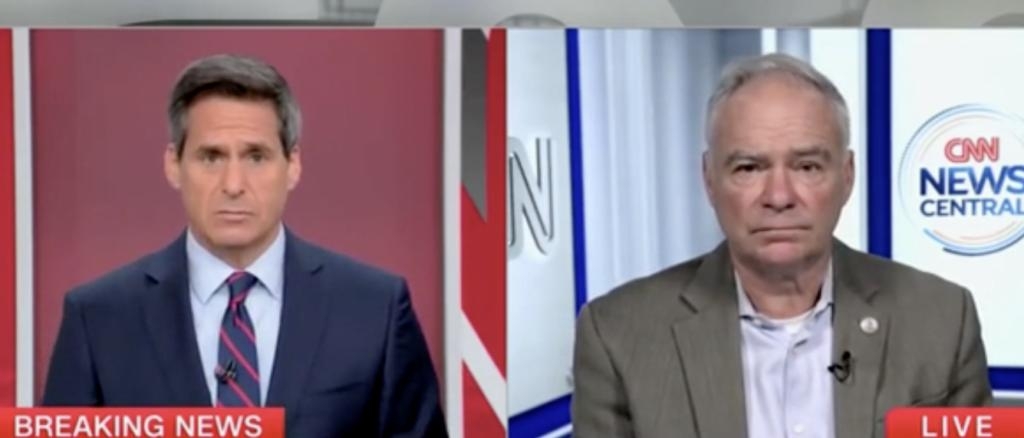 Tim Kaine Really Upset About Alex Padilla Being Tossed From Kristi Noem Presser