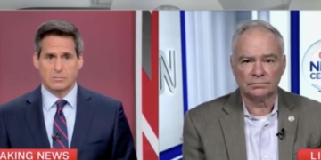Tim Kaine Really Upset About Alex Padilla Being Tossed From Kristi Noem Presser