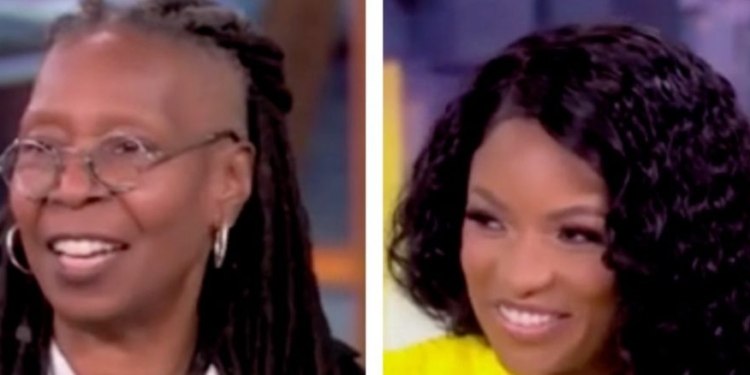 Whoopi Goldberg Slobbers All Over Dems’ Flame-Throwing Rep Jasmine Crockett