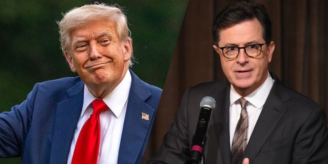 Trump Revels in Colbert Cancellation; Suggests Kimmel is Next