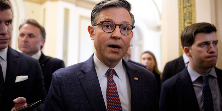 Mike Johnson Breaks With Trump on Epstein Files