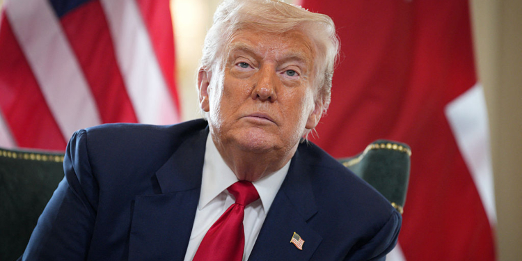 Trump Answers Press Question About Epstein