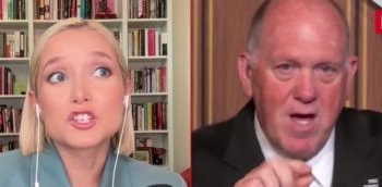 ‘Let Me Answer’: Tom Homan Steamrolls Reporter Who Casts Doubt On Need For ICE To Wear Masks