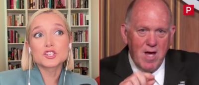 ‘Let Me Answer’: Tom Homan Steamrolls Reporter Who Casts Doubt On Need For ICE To Wear Masks