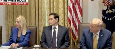 Reporter Asks Pam Bondi About Missing Minute In Epstein Jail Footage