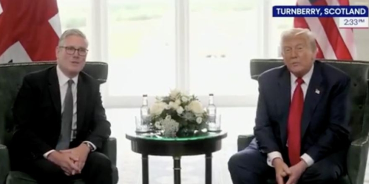 Trump Calls London Mayor A ‘Nasty Person’ Right To UK Prime Minister’s Face