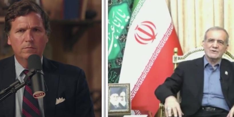 Tucker Asks Iran’s President To Tell Iranians In US ‘Not To Commit Acts Of Violence’ — He Deflects