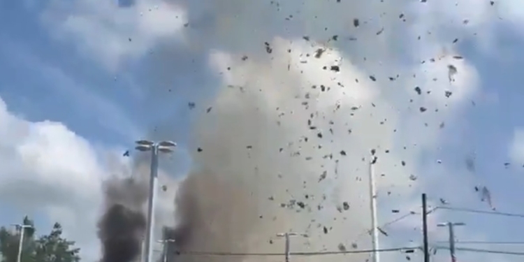 Watch: Massive Explosion Rocks Wilmington, North Carolina