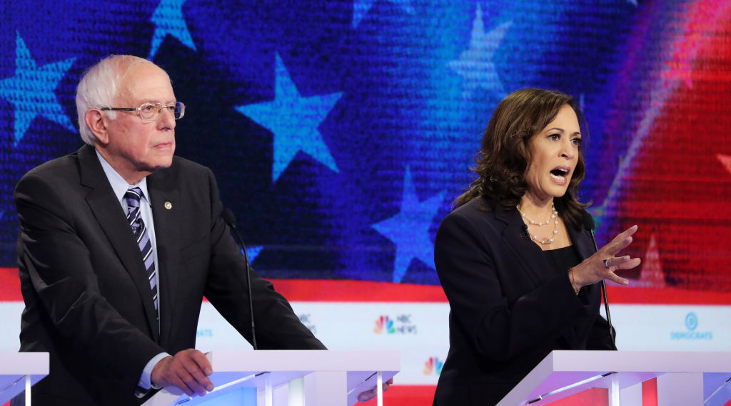 Senator Bernie Sanders Comments On Harris