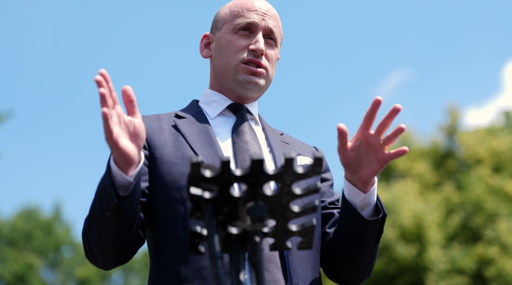 Stephen Miller Gives Remarks On Trump Admin DC Crime Policy