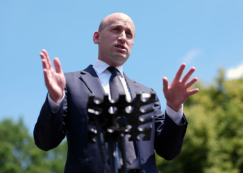 Stephen Miller Gives Remarks On Trump Admin DC Crime Policy