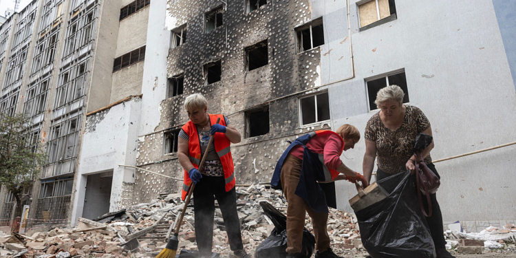 Russian Missile Hits US Company During Ukraine Strike