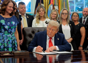 Abbey Gate Gold Star Families, Trump Mark 4th Anniversary 