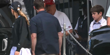 Trump Goes Golfing As Rumors of His demise Swirl Around Social Media