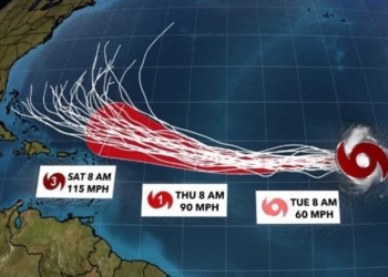 Tropical Storm Erin Could Become First Major Hurricane of Atlantic Season As It Heads Towards US