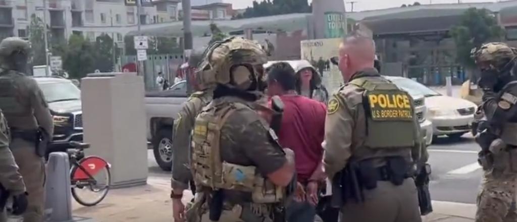 Border Patrol Rounds Up Illegal Immigrant Suspect Outside Venue Hosting Gavin Newsom’s Redistricting Rally