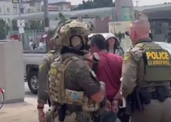 Border Patrol Rounds Up Illegal Immigrant Suspect Outside Venue Hosting Gavin Newsom’s Redistricting Rally