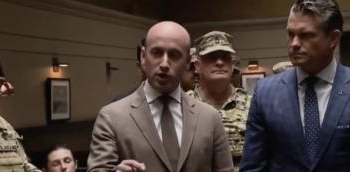 ‘Stupid White Hippies’: Stephen Miller Annihilates Boomer Dotards Heckling Troops In DC