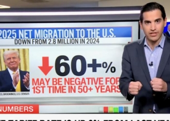 ‘Trump Is Remaking The United States’: Net Migration On Pace To Be Negative, CNN’s Harry Enten Says