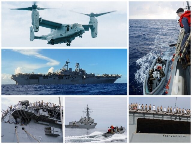U.S. Military Conducts Massive Buildup in Gulf of America to Combat Cartels