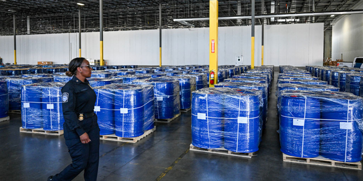 US Seizes Massive Meth Precursor Shipment from China Bound for Sinaloa Cartel