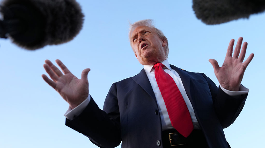 Trump Answers Questions About Chicago