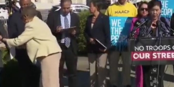 Elderly Democratic Lawmaker Can’t Walk A Few Feet Without Help