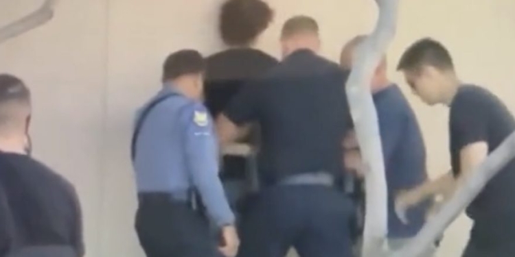 Man Tramples Charlie Kirk Memorial, Immediately Regrets It