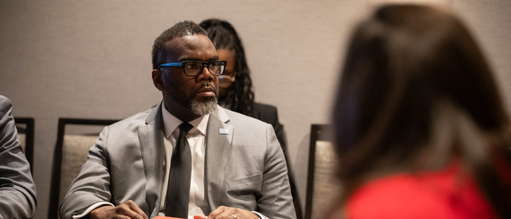 Mayor Brandon Johnson Signs ‘Right To Protest’ Order As Trump Admin Targets City