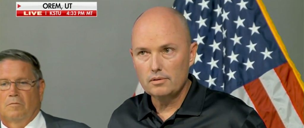 Utah Gov Spencer Cox Reminds America That State Still Has Death Penalty In Wake Of Charlie Kirk Assassination