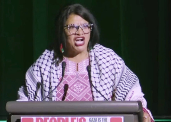 WATCH: Profane Rashida Tlaib Rant Targets Israel Backers In Wild, Unhinged Tirade