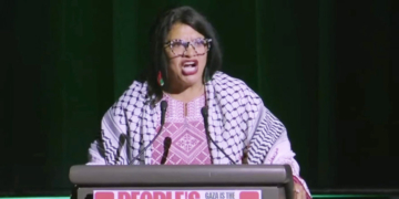 WATCH: Profane Rashida Tlaib Rant Targets Israel Backers In Wild, Unhinged Tirade