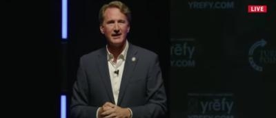 ‘You Will Be The Next Charlie’: Glenn Youngkin Urges Crowd To Continue Kirk’s Legacy