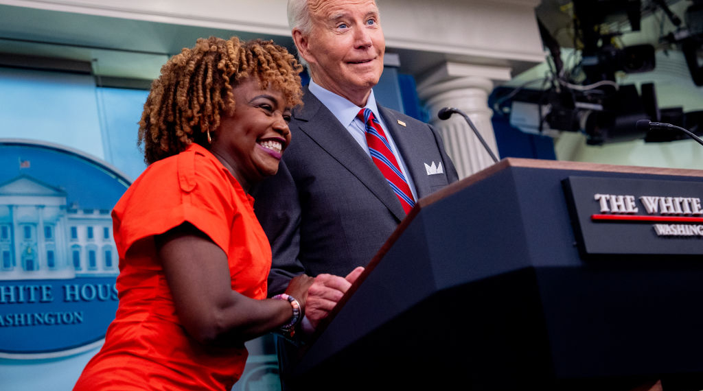 Karine Jean-Pierre Blasts Dem Party’s Treatment of Biden
