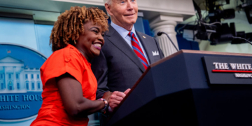 Karine Jean-Pierre Blasts Dem Party’s Treatment of Biden